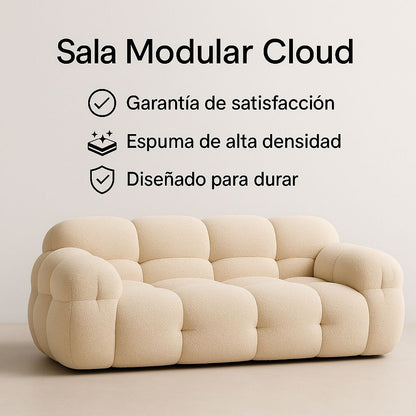 Sala modular 3pz Cloud.